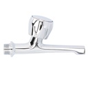 Grifo Fregadero 12 cm- 1/2" Cromo Volante Metal