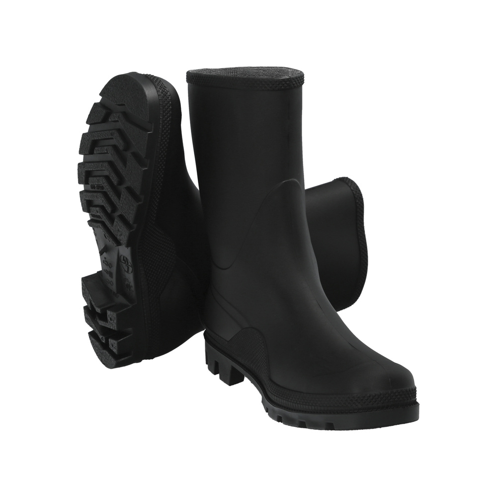 [15010176] Botas Goma Bajas Negras Nº 39 (Par)