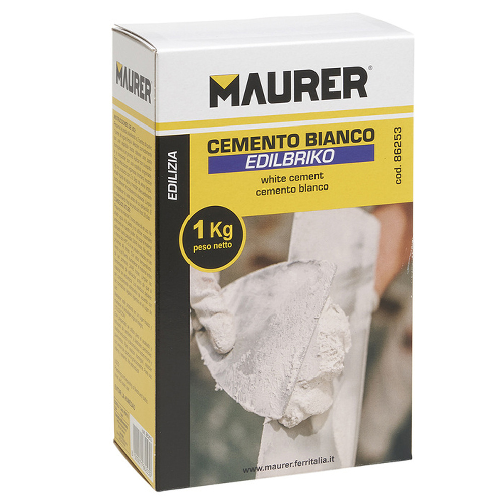 [14010300] Edil Cemento Blanco Maurer (Caja 1 kg.)