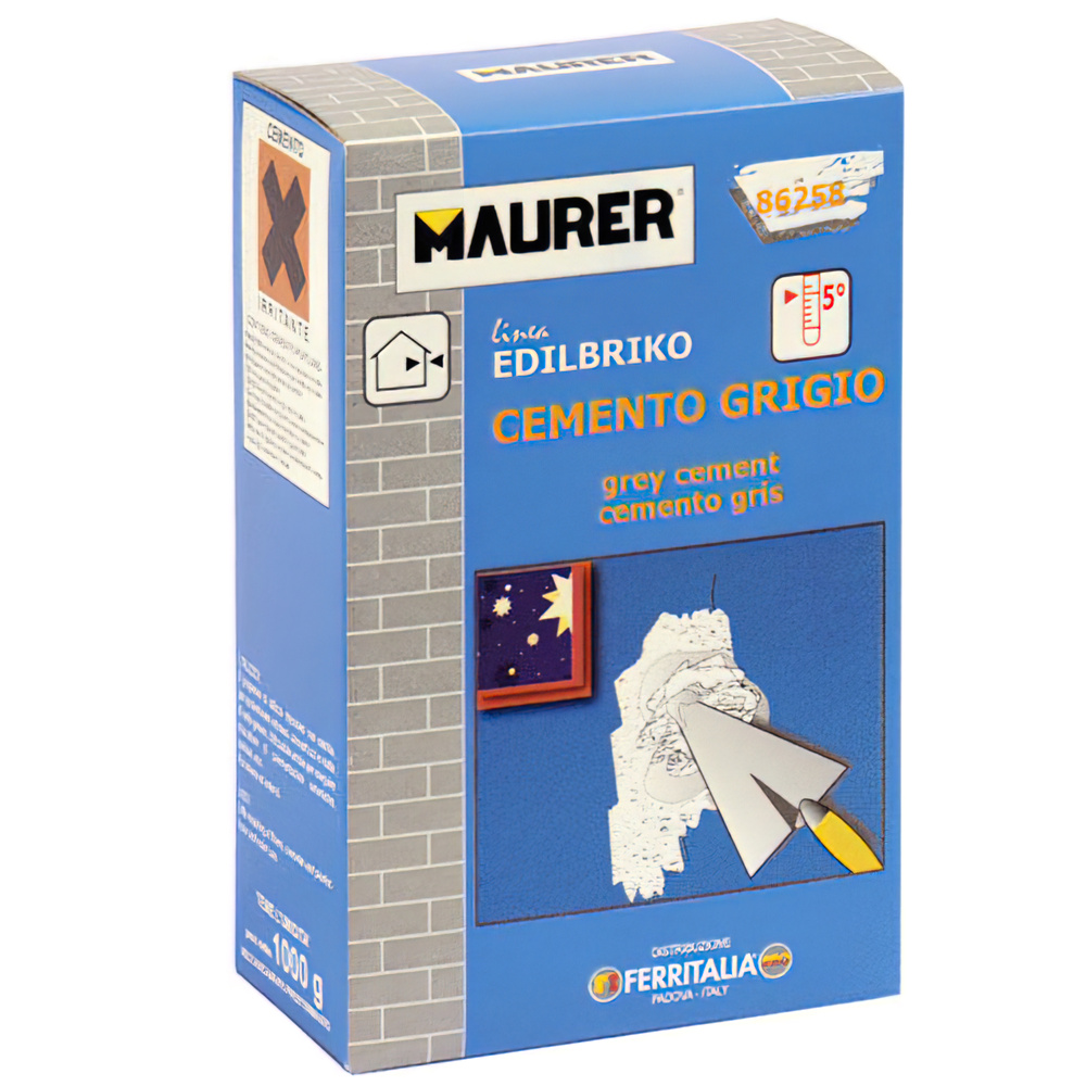 [14010315] Edil Cemento Gris Maurer (Caja 1 kg.)
