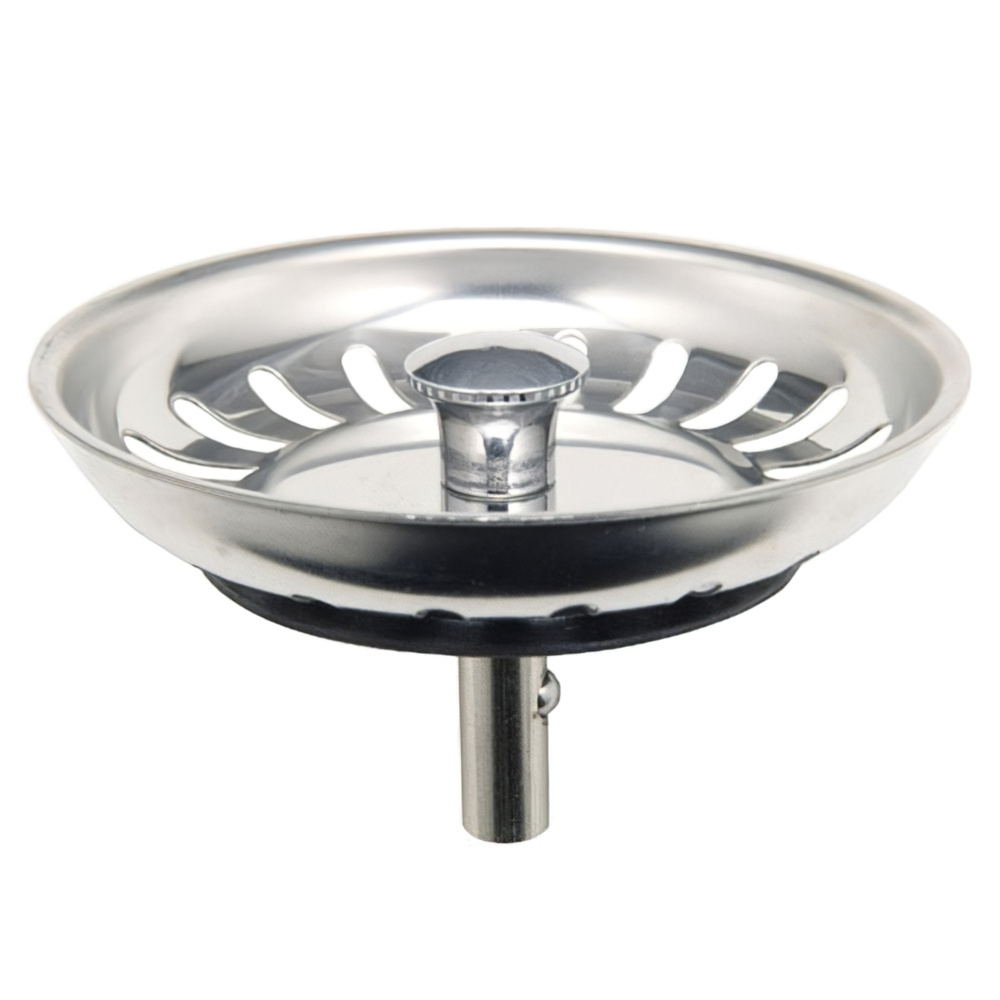 [4110652] Tapon Valvula Cesta Para Fregadero, Inoxidable T-93bm-115 1 1/2