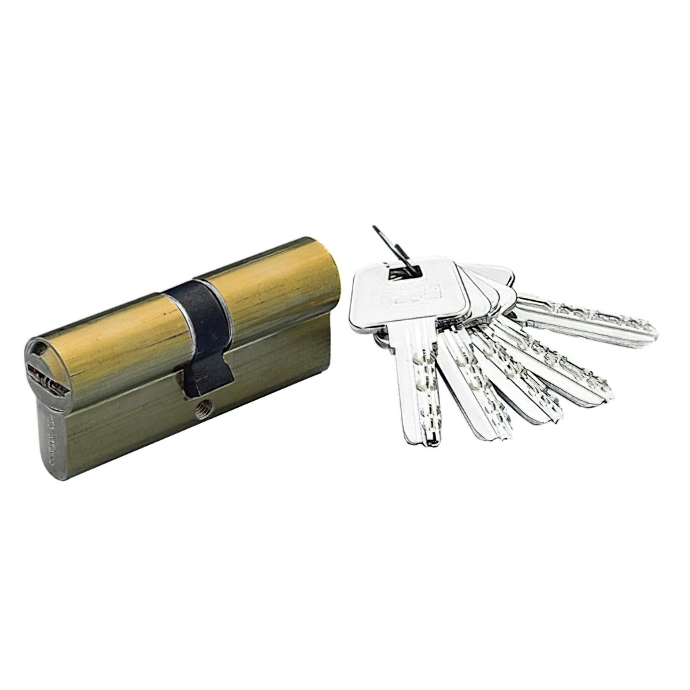 [3012182] Cilindro Yale Seguridad YL-6 40x40/r15,0 Latonado