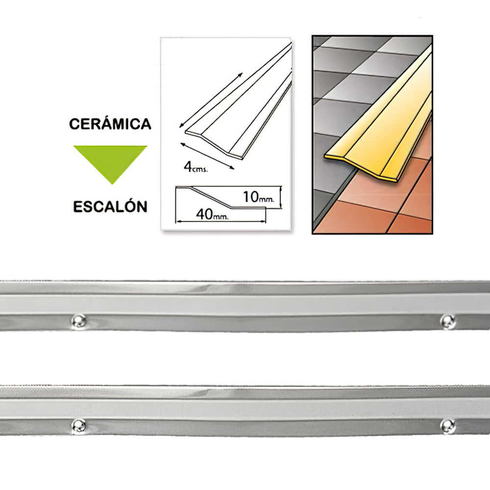 [2540203] Tapajuntas Atornillable Para Ceramica Inoxidable 82,5 cm