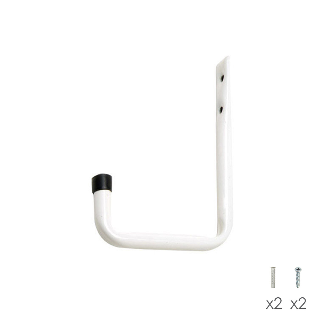 [5411005] Gancho Wolfpack Universal Multiusos Para Pared 110x140 mm.  (2 unidades)