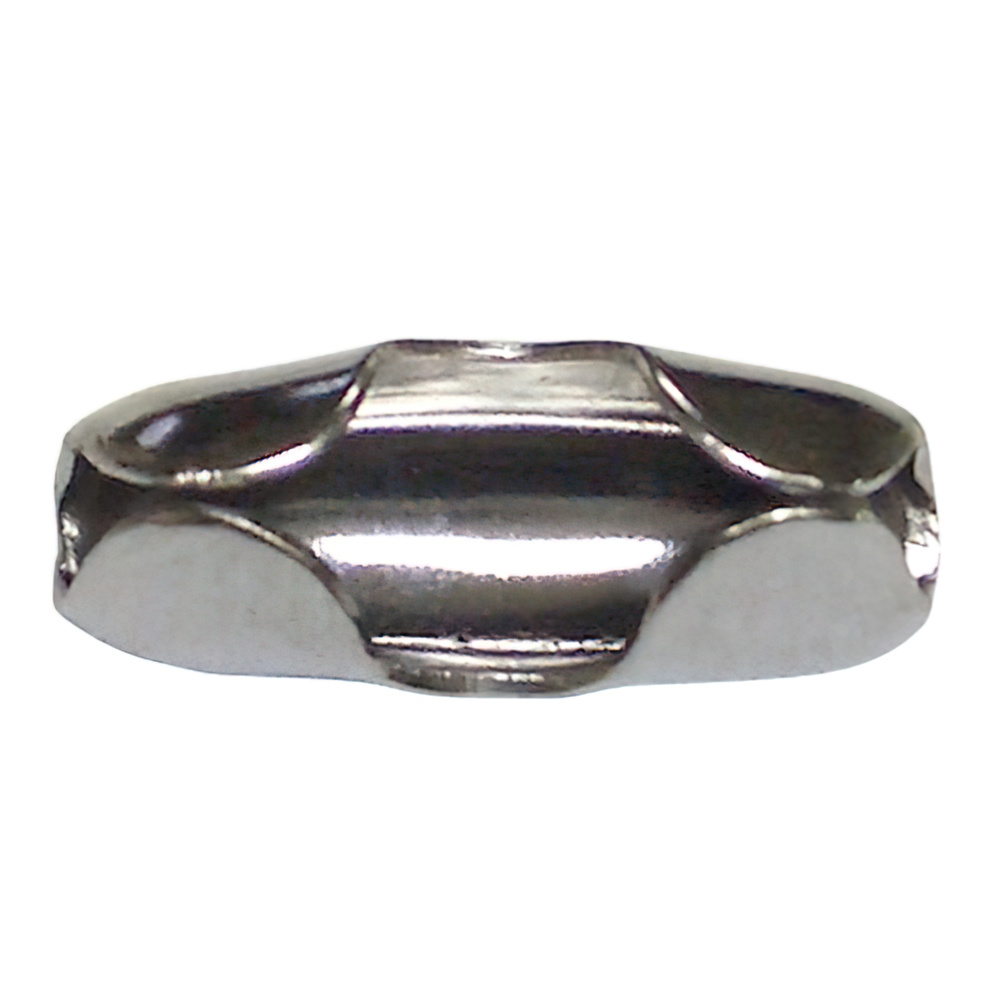 [4110076] Enganche Cadena Bolas Unión Latón Cromado 4,0 mm. (caja de 100 unidades)