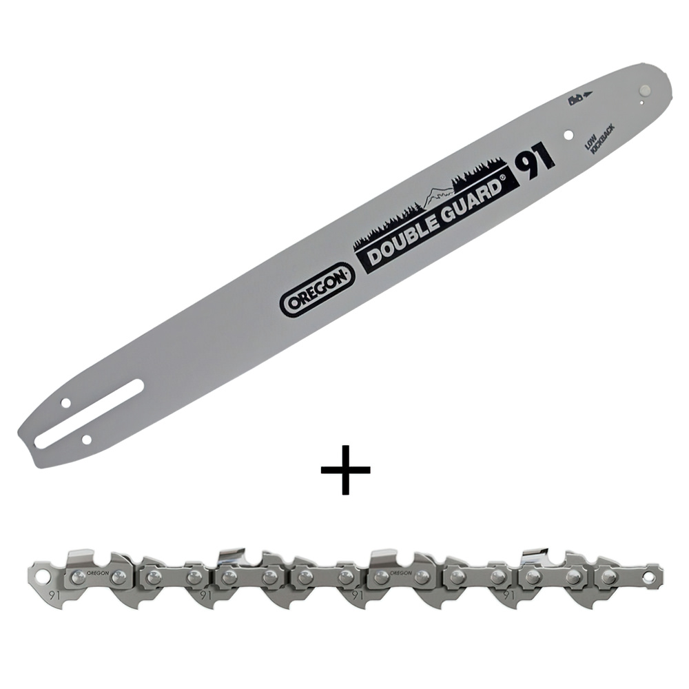 [8060235] Barra y Cadena Para Motosierra Electrica Papillon 2200 W. / Hoja 40 cm.  (mod. 99012)