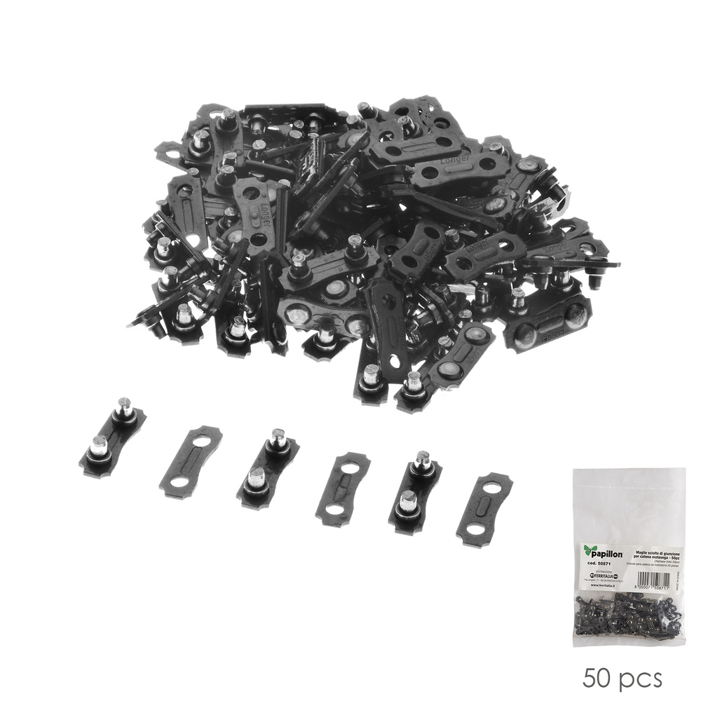 [8062620] Eslabones Union Cadenas Motosierra (Pack 50 piezas)