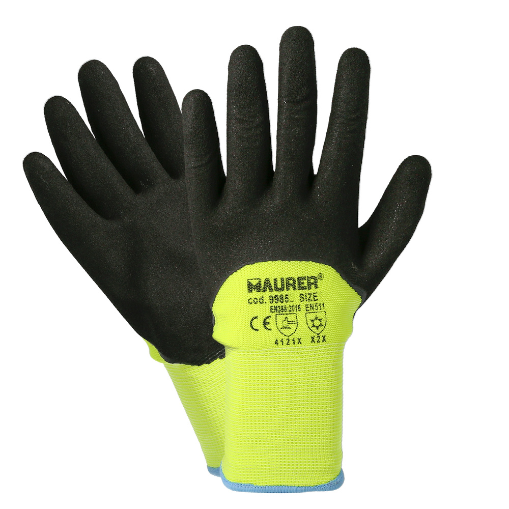 [15032505] Guantes De Invierno Realizado En Poliester Acolchado Con Recubrimiento De FOAM Talla 9" (Par)