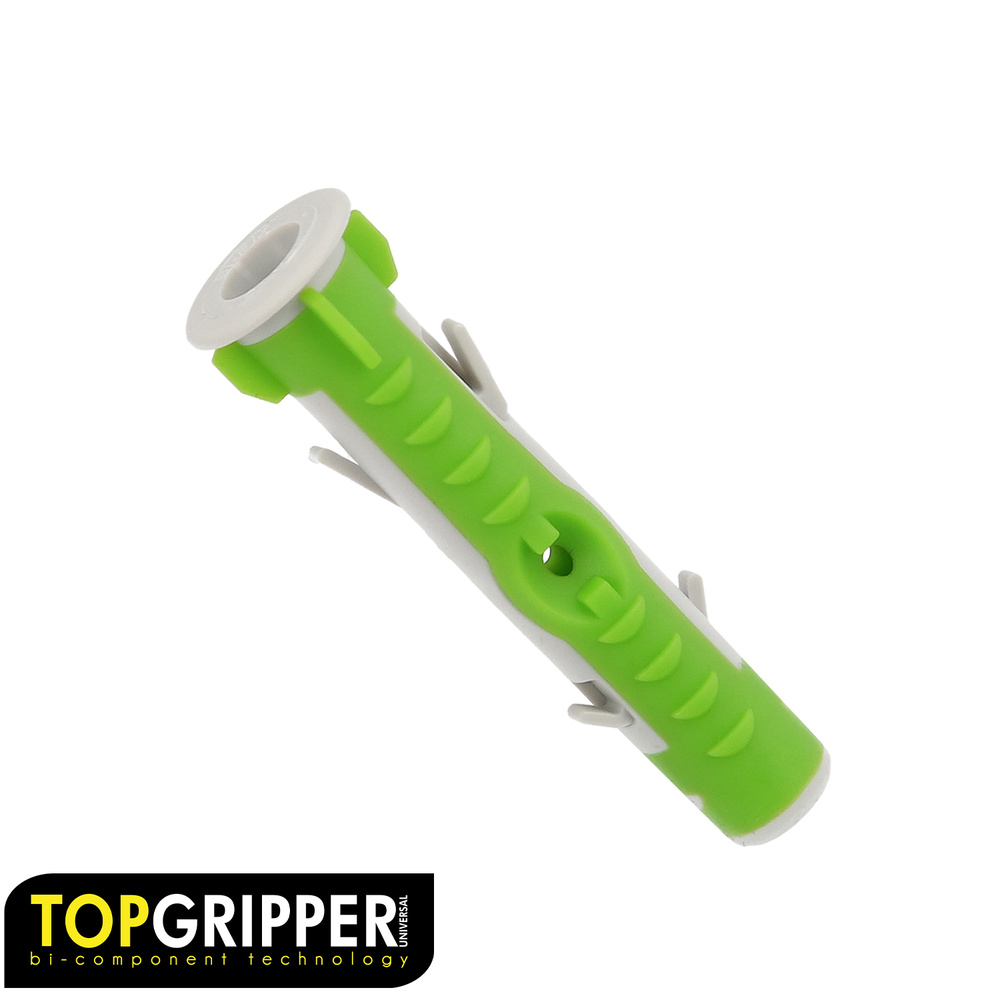 [13136000] Taco Topgripper Bimaterial Ø 5 mm. (Caja 200 unidades) Taco Anclaje Universal, Taco Hormigon, Taco Pladur, Taco Ladrillo