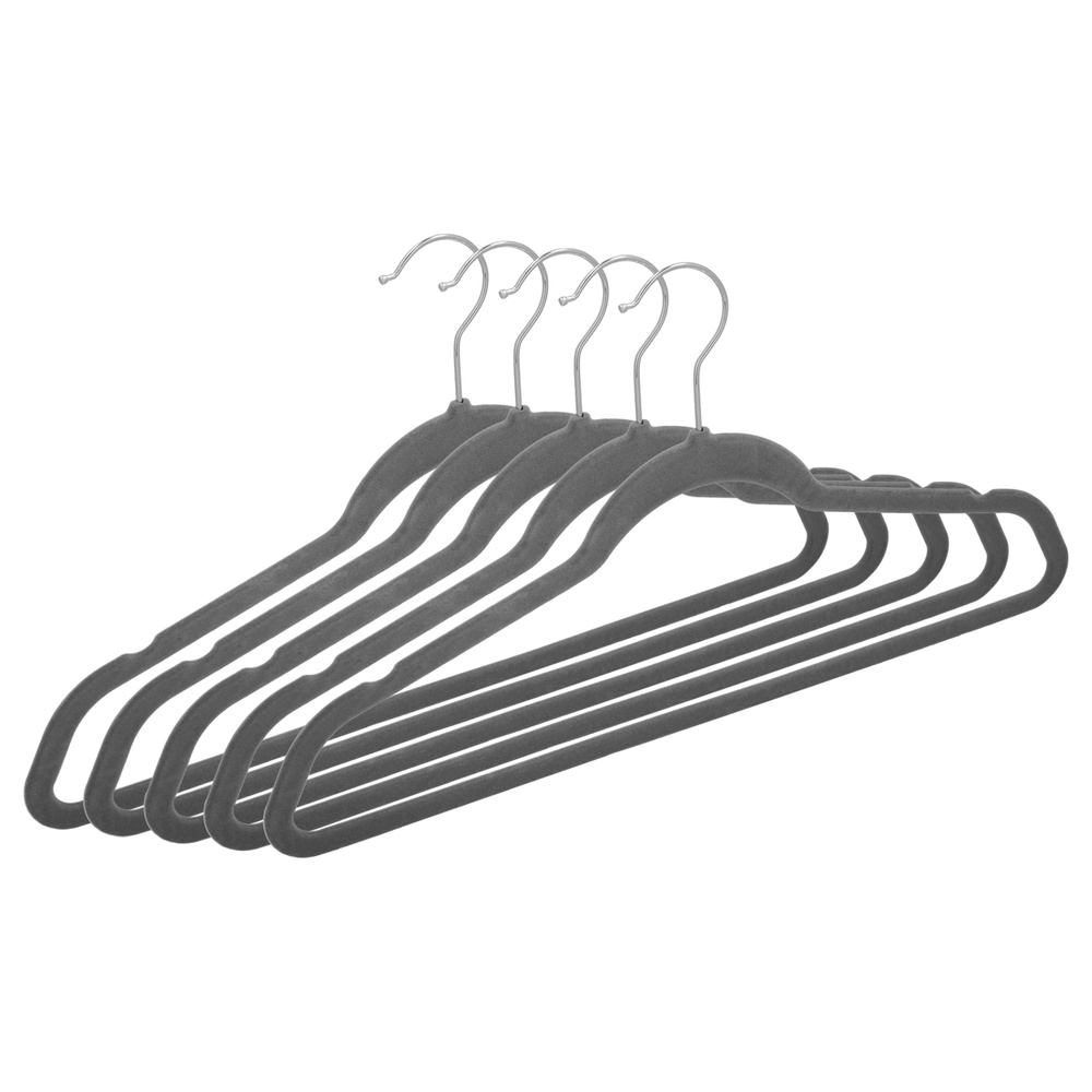 [5150548] Percha Terciopelo 445 mm. (Pack 10 Piezas)