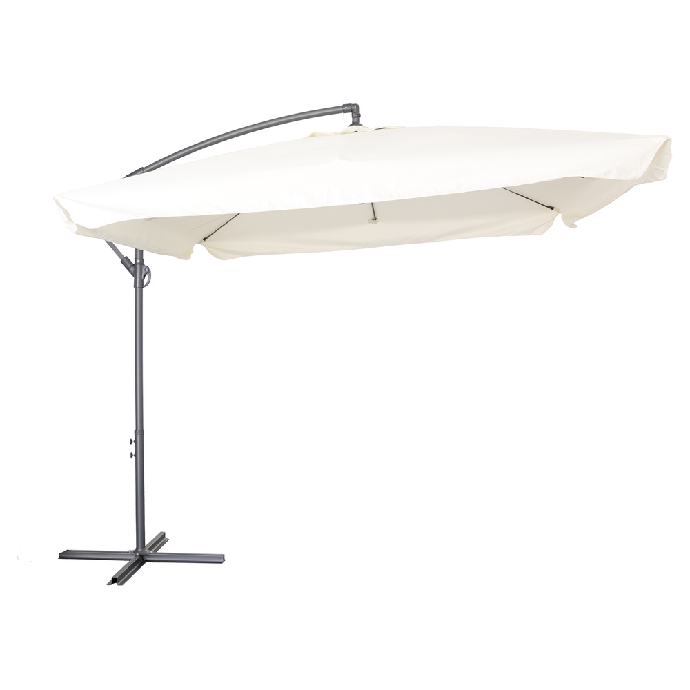 Sombrilla De Jardin Pie Lateral 2,5 x 2,5 Metros