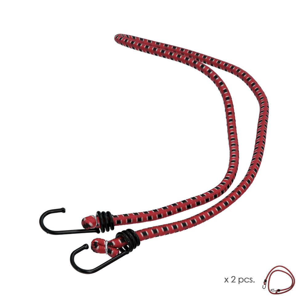 [5260130] Pulpo De Goma Con Ganchos 1,5 Metros 2 Unidades