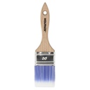 Paletina Profesional Plus Ancho 50 mm. Cerdas Sintenticas PBT, Mango Madera Haya Ergonomico, Brocha Pintor, Pincel Pintura