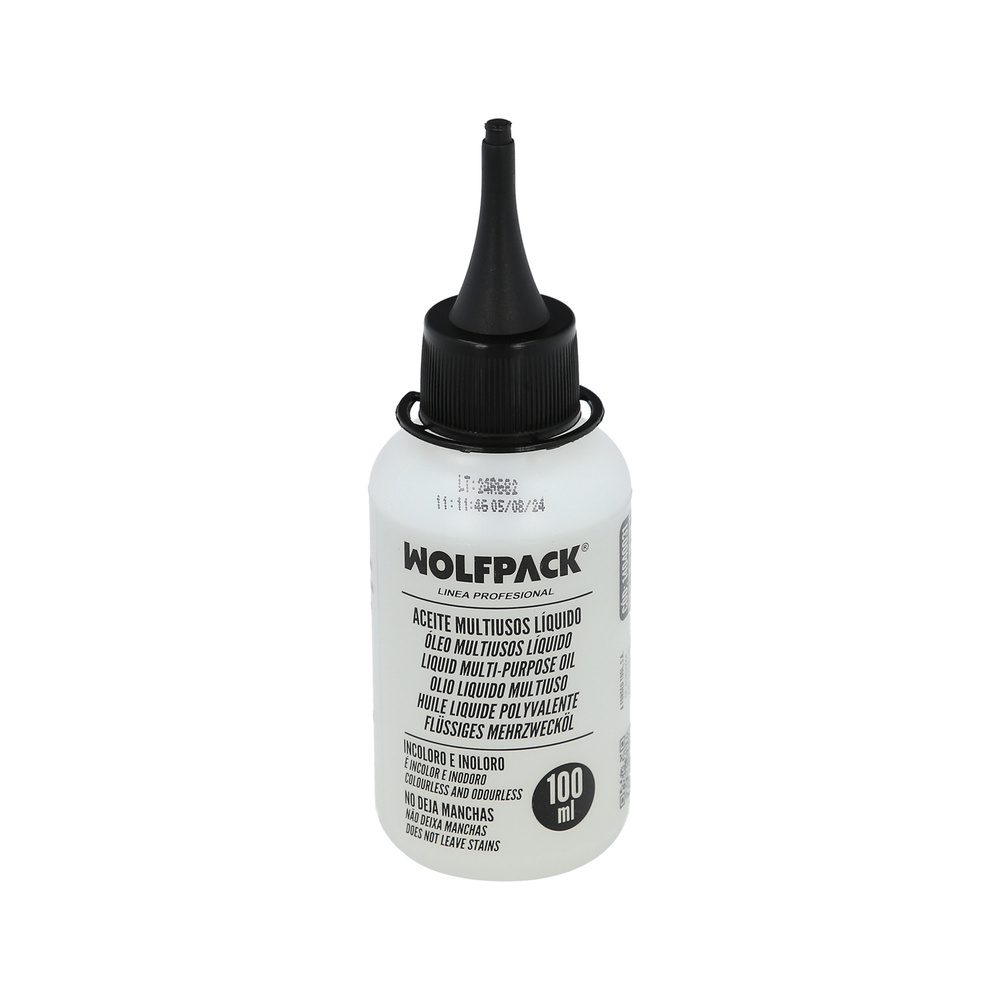 [14040031] Aceite Lubricante Multiuso Liquido 100 ml. Aceite Cadenas, Aceite Bisagras, Aceite Maquinas Coser, Aceite Cerraduras