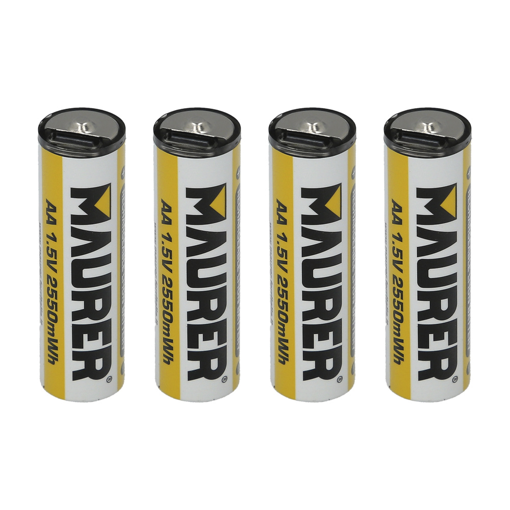 [19040210] Pila AA 1,5v Recargable Por Usb-c (4 unidades)