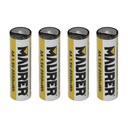 Pila AA 1,5v Recargable Por Usb-c (4 unidades)