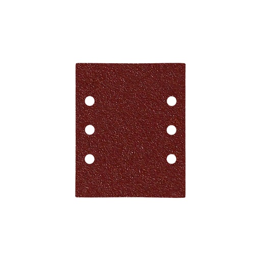 [9021082] Lija Recambio Con Velcro 114x140 mm. Con Agujeros Grano  180 (10 Piezas)