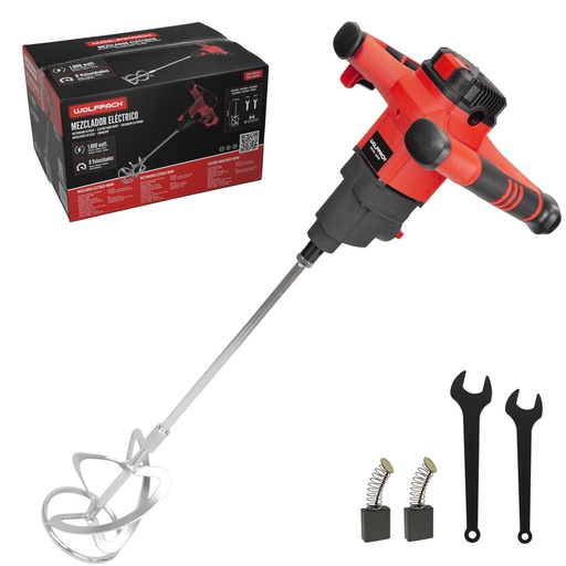 [7021055] Mezclador Electrico 1800 Watt 6 Velocidades Con Variador de Potencia
