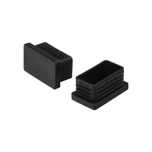 [5330556] Contera Plástico Rectangular Interior. Color Negro 50x30 mm Bolsa 100 Unidades.