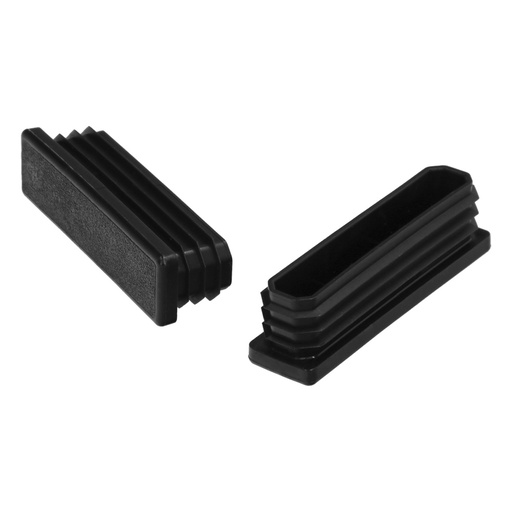 [5330560] Contera Plástico Rectangular Interior. Color Negro 80x20 mm Bolsa 100 Unidades.