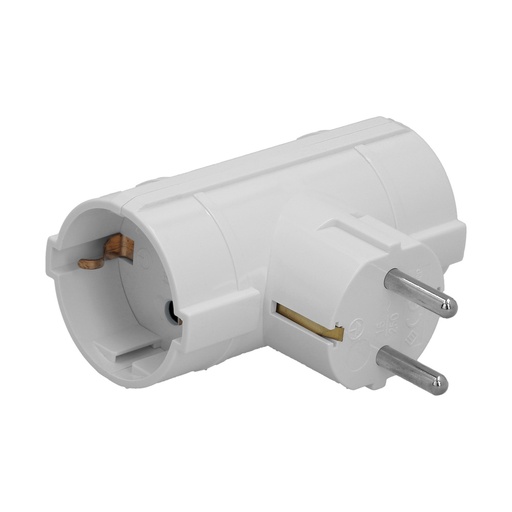[19090350] Adaptador Doble Schuko 16 A 250 V.