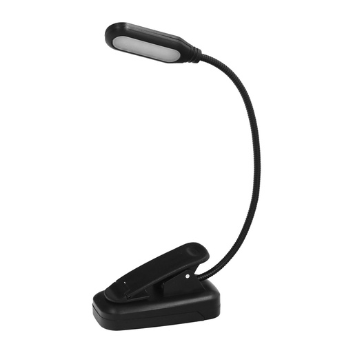 [19042065] Linterna Led De Mesa, Lectura, Partituras Con Clip A Pilas