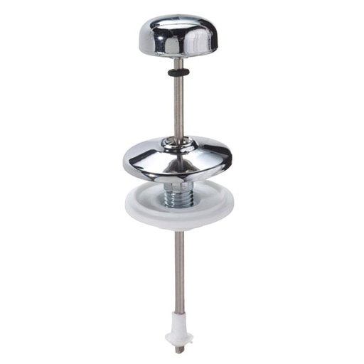 [4100100] Tirador Cisterna Baja Vertical Recto Cromo 130 mm.