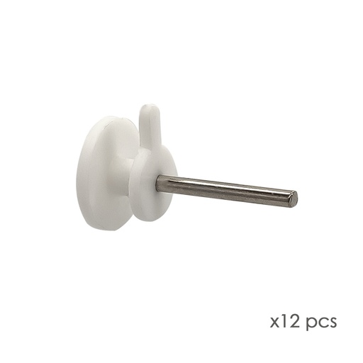 [5390001] Cuelga Cuadros Redondo Pequeño (Blister 12 unidades) Clavar