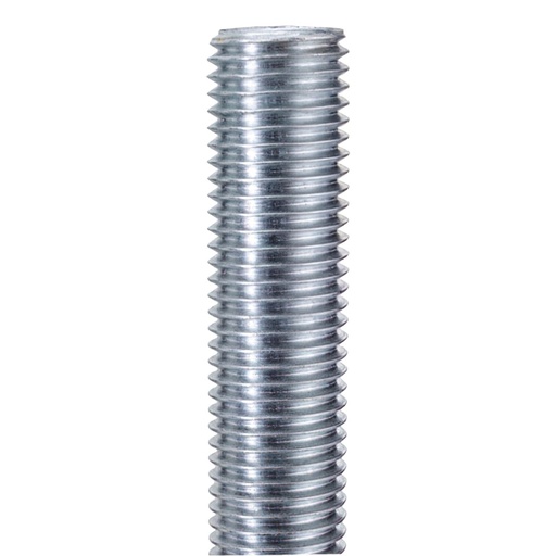 [6280502] Varilla Roscada Zincada 1 Metro DIN 975 Calidad 4.8 M04