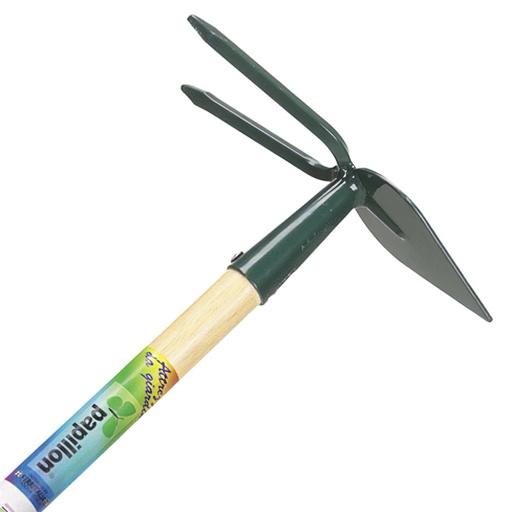 [8060293] Azada /Horquilla Papillon Mango Madera 130 cm.