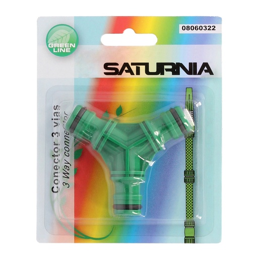 [8060322] Conector Union Manguera Plastico Saturnia