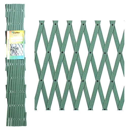 [8091535] Celosia Pvc Verde Extensible 2x1 metros.