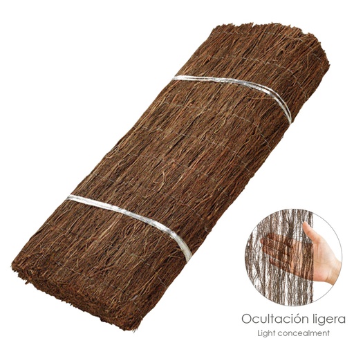 [8092020] Brezo Natural Ocultación Ligera, Rollo 5 x 2 metros, División, Jardín, Sombreajes