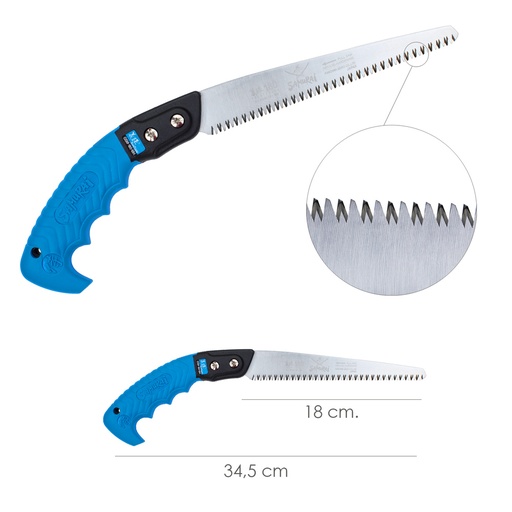 [8230603] Serrucho Samurai Recto 180 mm.