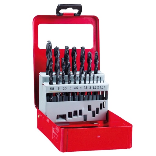 [9060250] Estuche Brocas Hss Wolfpack 1-10 mm. 19 Piezas