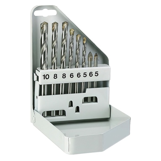 [9084085] Estuche Brocas Alpen Ceramica / Cristal 8 Piezas