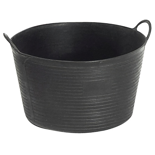 [10010038] Capazo Plastico Negro Número 1 30 Litros