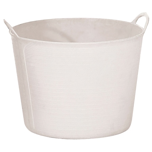 [10010040] Capazo Plastico Blanco Numero 3  40 Litros