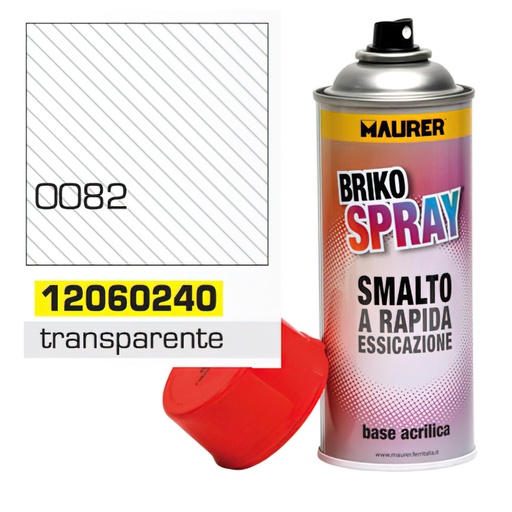 [12060240] Spray Pintura Transparente Brillo 400 ml.