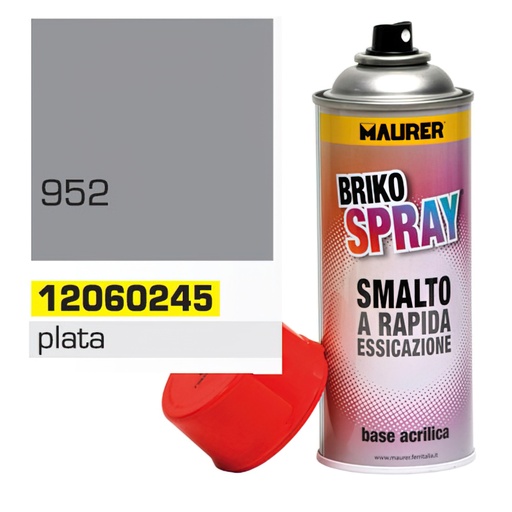 [12060245] Spray Pintura Plata 400 ml.