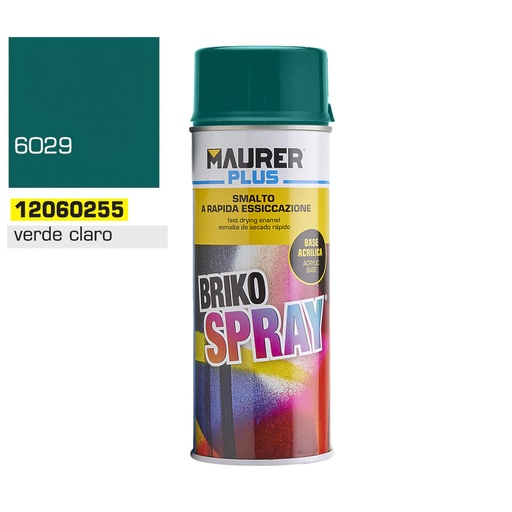 [12060255] Spray Pintura Verde Claro Menta 400 ml.