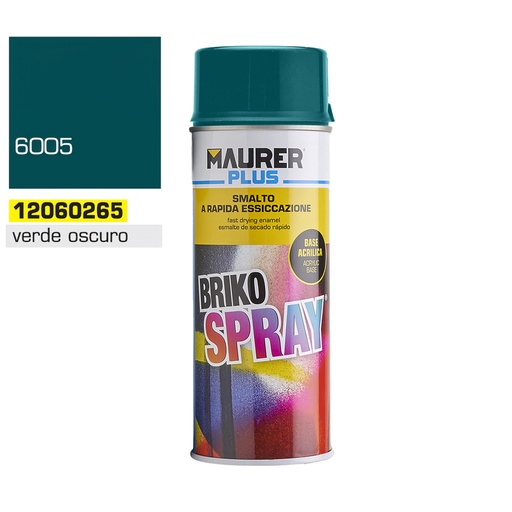 [12060265] Spray Pintura Verde Oscuro Musgo 400 ml.
