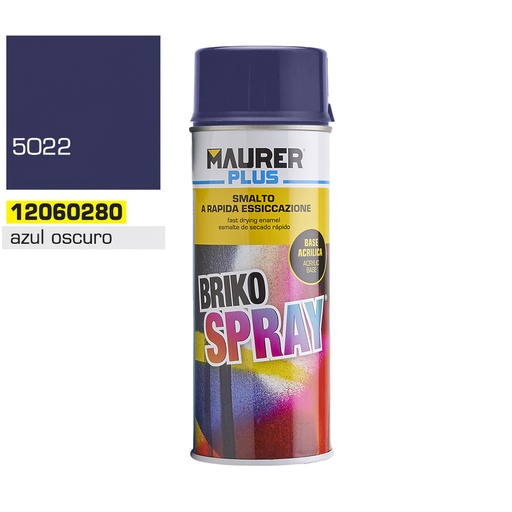 [12060280] Spray Pintura Azul Oscuro Noche 400 ml.