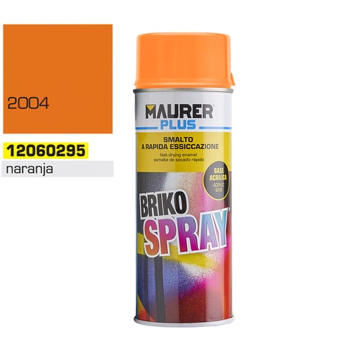 [12060295] Spray Pintura Naranja Puro 400 ml.