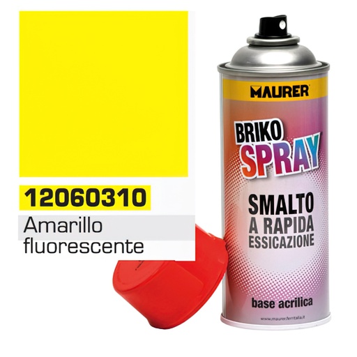 [12060310] Spray Pintura Amarillo Fluorescente 400 ml.