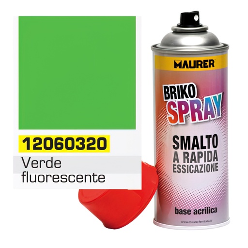 [12060320] Spray Pintura Verde Fluorescente 400 ml.