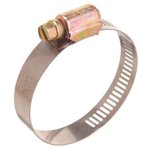 [13104055] Abrazadera Sin Fin Acero Inoxidable Ancho 12 mm. -  Ø 32 / 50 mm.  Abrazadera Metalica de Tornillo, Abrazadera Sin Fin