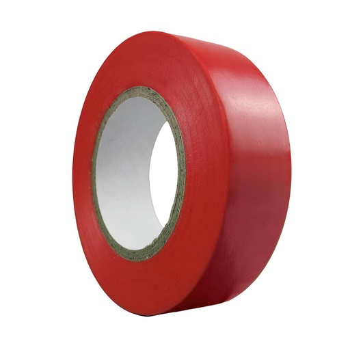 [14060065] Cinta Aislante 20 m. x 19 mm. Roja Uso doméstico