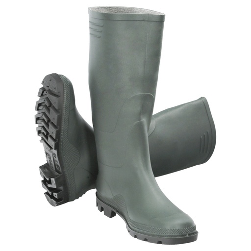 [15010120] Botas Goma Altas Verdes Nº 39 (Par)