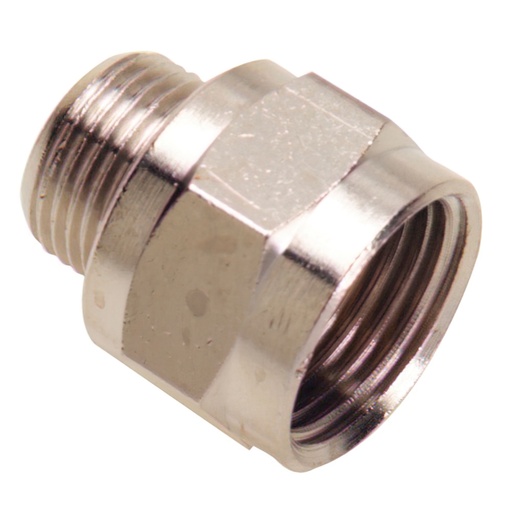 [17030170] Adaptador Alargue Hembra 3/8 - Macho 1/4 (Blister 2 Piezas)